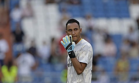 Real Madrid goalkeeper Keylor Navas has made a move to PSG (Photo | AP)