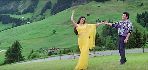 Still from Yash Chopra's Chandni.