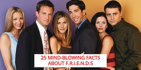 Twenty-five years ago, actors Jennifer Aniston, David Schwimmer, Courteney Cox, Lisa Kudrow, Matt LeBlanc and Matthew Perry became household names with the popular American sitcom 'Friends'. Check out mind-blowing facts about the epic TV series.