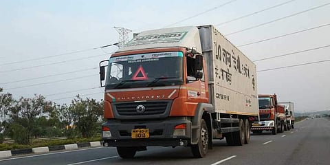 Image of a truck used for representational purposes only. (Photo | EPS)