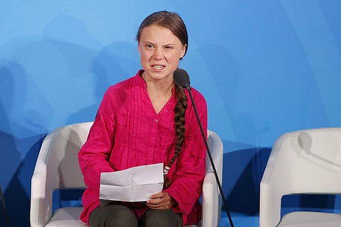 Greta Thunberg. (Photo | AP)