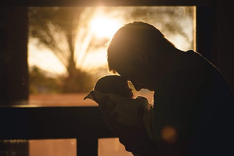 Image of a father and a daughter used for representational purposes only.
