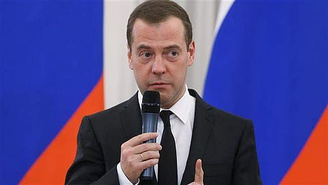 Russian Prime Minister Dmitry Medvedev (Photo | AP)