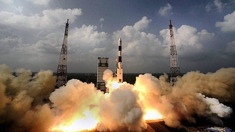 It was an extended Diwali for India on November 5 when the Indian Space research Organisation (ISRO) successfully launched Mangalyaan , its spacecraft bound for Planet Mars,  from Sriharikota. (File Photo)