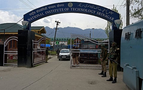 National Institute of Technology Srinagar. (Photo| PTI)