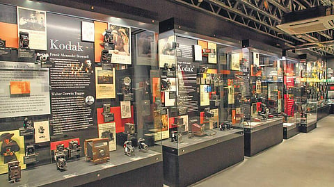 Interiors of the newly opened Museo Camera Centre for the Photography Arts  in Gurugram