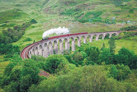 Travelling through Scotland