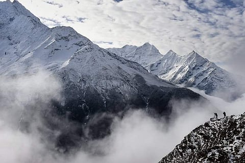 Mount Everest. Image used for representational purposes. (File Photo | AFP)