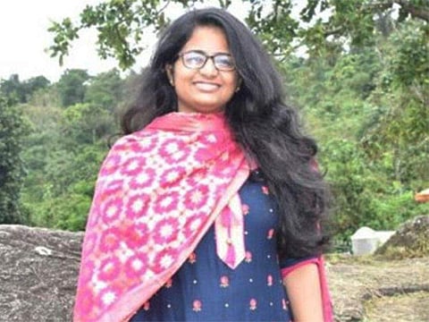 Kerala girl Ciyani Benny.