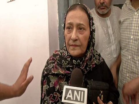Dr Fatima was booked in a case of power theft as there was electricity bill pending against her resort ‘Humsafar’ in Rampur.  (Photo | ANI)