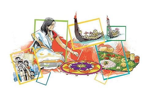 Non-Malayalis celebrate Onam in a grand way too