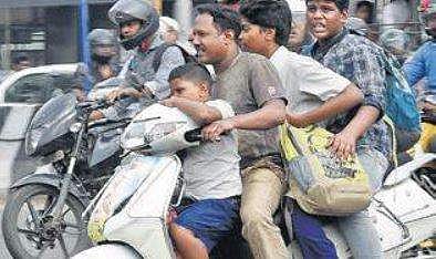 Too many violations in this picture taken on Mouth Road | R Satish Babu