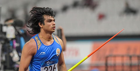 Indian athlete Neeraj Chopra (Photo | PTI)
