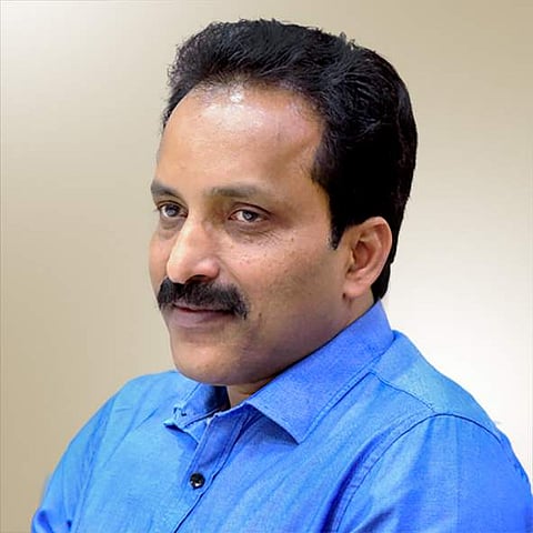S Somanath, Director, VSSC. A native of Cherthala. He was also the mission Director for the first Experimental Mission of LVM3-X/CARE in December 18, 2014.