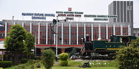 Krantivira Sangolli Rayanna station in Bengaluru. (Photo | EPS)