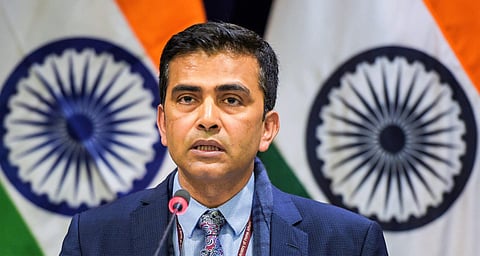 Ministry of External Affairs Spokesperson Raveesh Kumar (Photo | PTI)