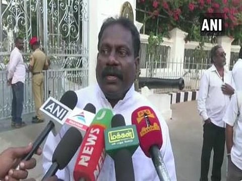 Congress MLA Dhanavelu (File Photo)