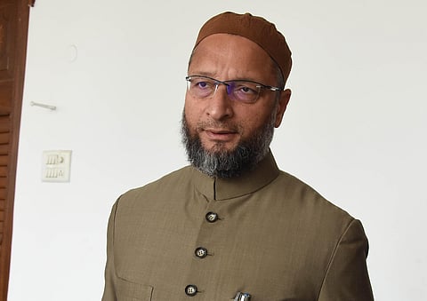 AIMIM president and Hyderabad MP Asad Uddin Owaisi. (Photo | RVK Rao/EPS)