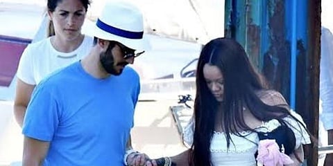 Rihanna and ex-boyfriend Hassan Jameel