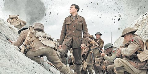 A still from movie 1917.
