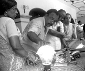 People thronging the stalls at the exhibition organised by ANERT (File Photo)