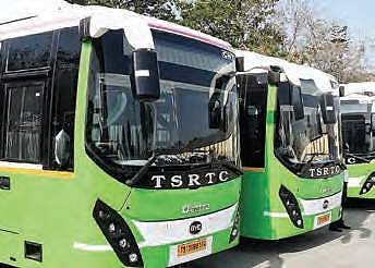 TSRTC buses