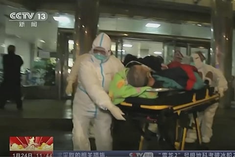 China announced that it is swiftly building a 1,000-bed hospital dedicated to patients infected by the coronavirus.“To address the insufficiency of existing medical resources,” Wuhan is constructing a hospital modeled after the Xiaotangshan SARS hospital in Beijing, Wuhan authorities said in a notice. (Photo | AP)