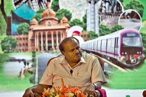 Former Karnataka CM HD Kumaraswamy (Photo| Nagaraja Gadekal/EPS)