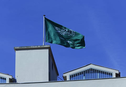 Saudi Arabian national flag used for representational purpose (File photo | AP)