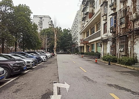 This Jan. 27, 2020, photo provided by Dr. Khamis Hassan Bakari of Tanzania, shows an empty street in Wuhan, China. (Photo | AP)