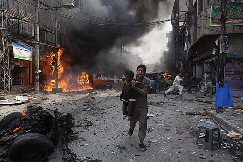 Terror attacks in Pakistan plummeted by more than 85% over the last decade. (Photo | AP)