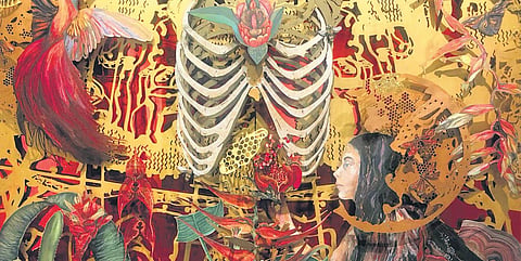 An artwork by Shilo Suleiman from India.