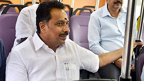Tamil Nadu Transport Minister MR Vijayabhaskar