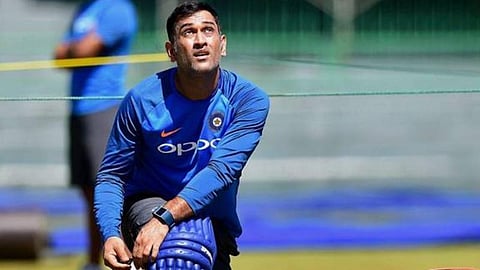 Former India captain MS Dhoni 
