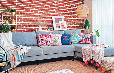 The house of Chumbak founders Shubhra Chadda and Vivek Prabhakar. (Photo| EPS)