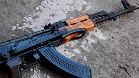 Head constable  Krishna Kumar 
shot himself with his service rifle