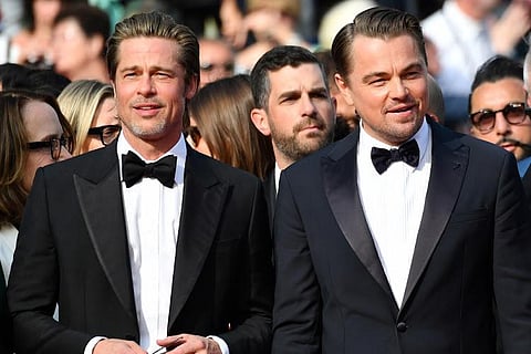 Actors Brad Pitt and Leonardo DiCaprio were last seen in 'Once Upon A Times In Hollyqwood' directed by Quentin Tarantio (File Photo | AFP)