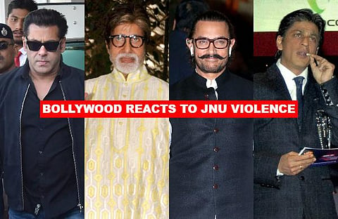 Horrifying, heartbreaking and barbaric is how many in the film industry, including actors-filmmakers Anil Kapoor, Alia Bhatt, Rajkummar Rao, Twinkle Khanna, Anurag Kashyap and Sonam Kapoor Ahuja, described the Sunday night violence at the JNU while demand
