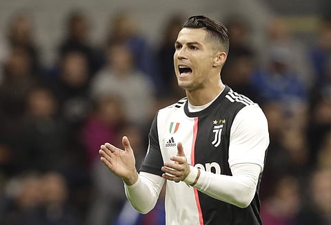 Cristiano Ronaldo of Juventus. (Photo | AP)