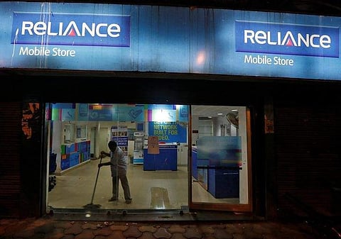 A Reliance Communications store (File photo| Reuters)
