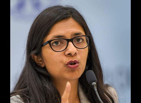 Delhi Commission for Women Chairperson Swati Maliwal (File photo| PTI)