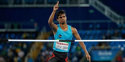 Paralympic medallist Varun Singh Bhati (Photo | AFP)