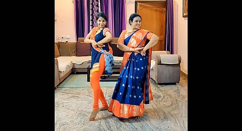 Siri Challa (L) and Jayaprada