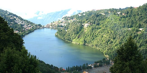 A view of Nainital lake (photo| Special Arrangement)