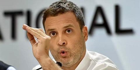 Congress leader Rahul Gandhi (Photo| PTI)