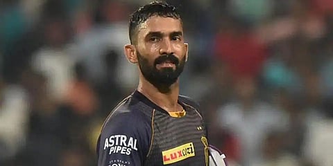 Former Kolkata Knight Riders skipper Dinesh Karthik (Photo | PTI)