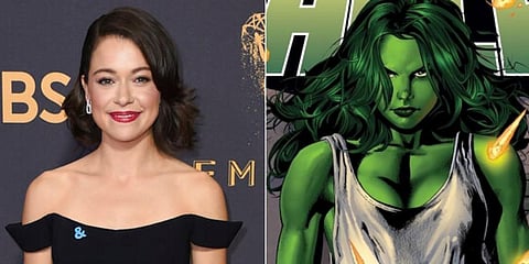 Tatiana Maslany (L) and  'She-Hulk' (Photo | AP)