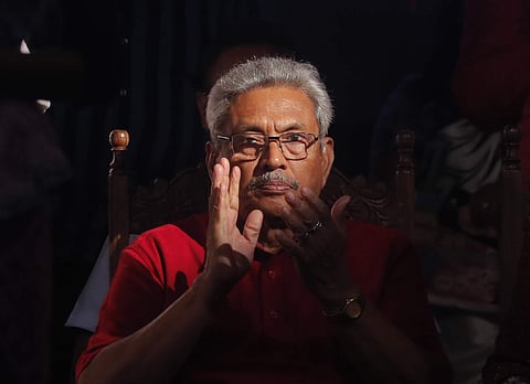 Sri Lankan President Gotabaya Rajapaksa (Photo | AP)