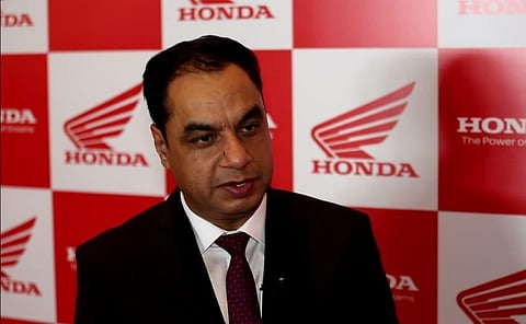Yadvinder Singh Guleria, Director – Sales & Marketing at HMSI (Photo | Twitter)