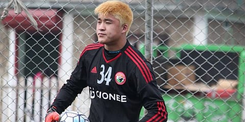 Mumbai City FC's new goalkeeper Phurba Lachenpa (Photo| Twitter)